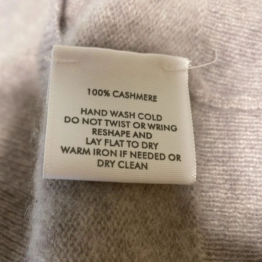 White + Warren Women's Cashmere Sweater Large Statement Sleeve Quiet Luxury